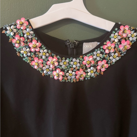 ASOS dress with beading detail size 14 - Picture 2 of 3